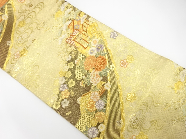 Japanese Kimono / Fukuro Obi Silk